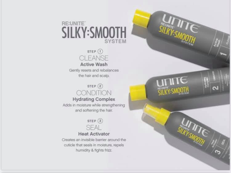 Unite Silky Smooth System at Stone Hair
